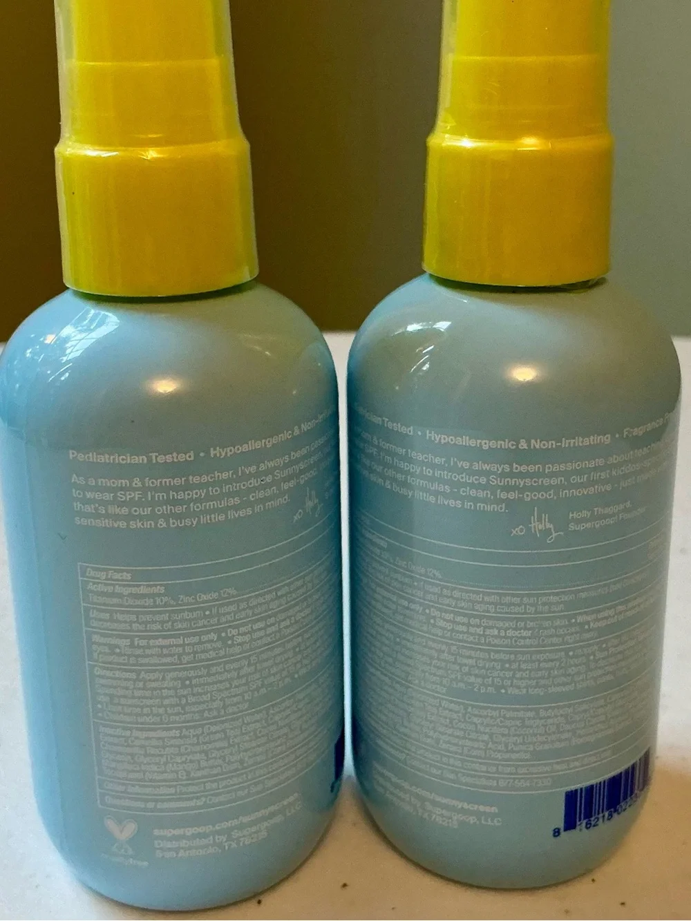 Supergoop! set new